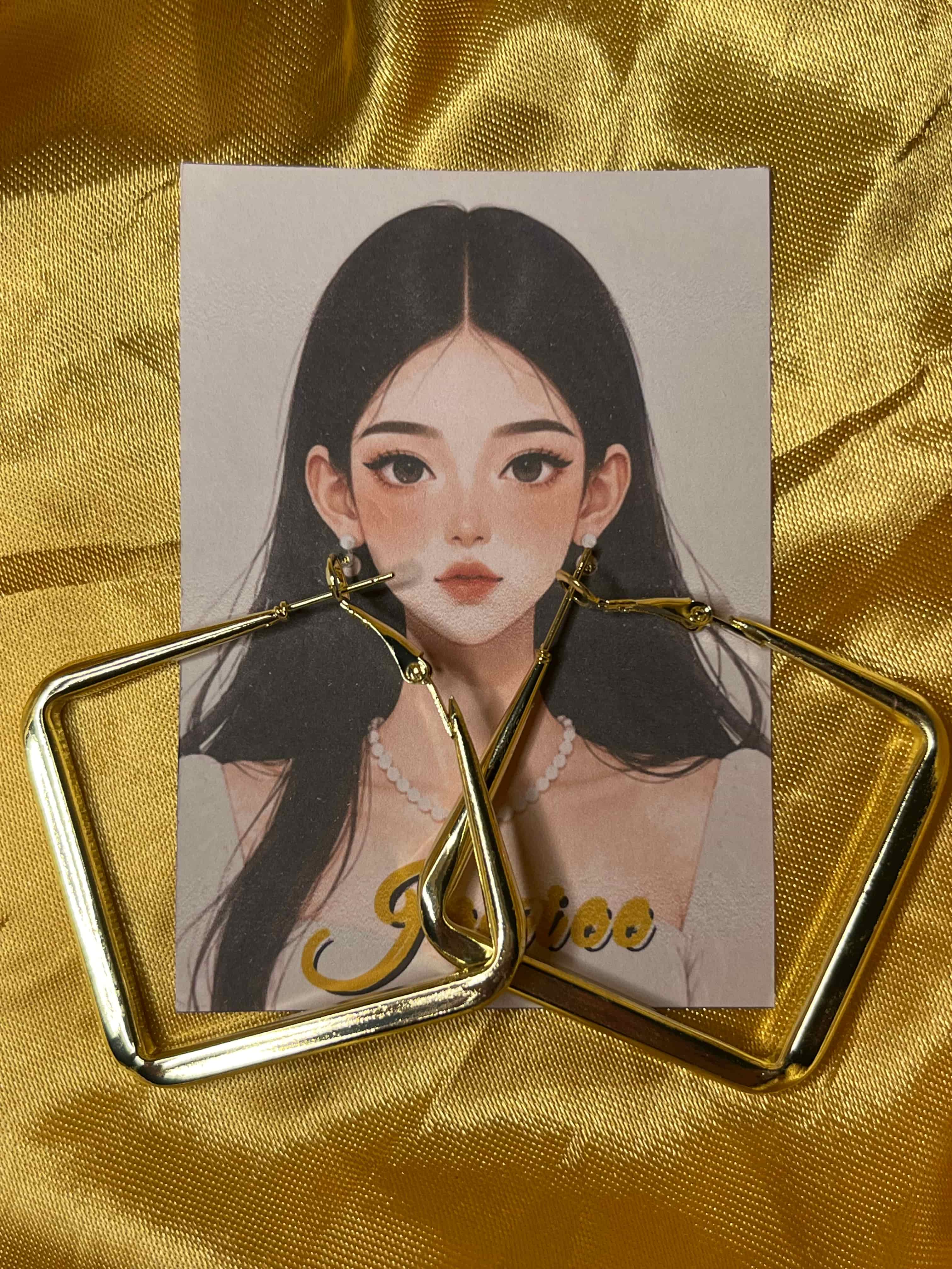 Square Frame Hoops